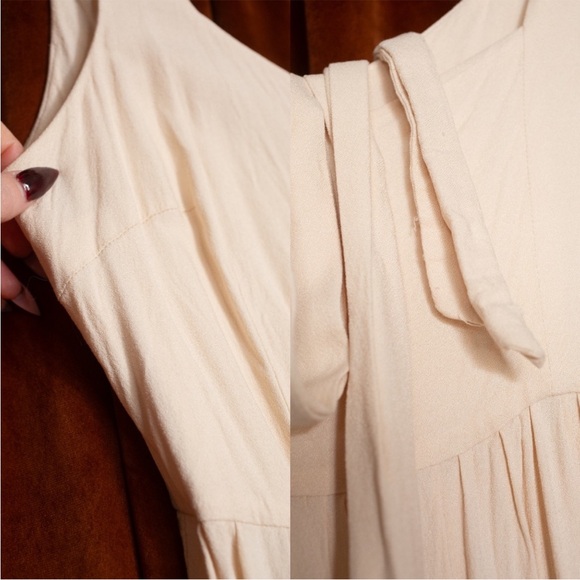 Bedra Vintage "By The Sea" Midi Dress Ivory - Picture 7 of 9